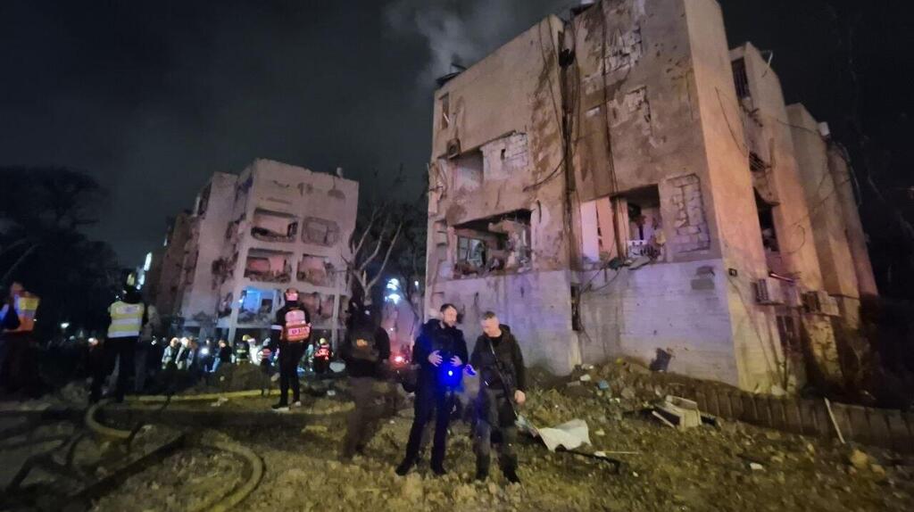 זירת הפגיעה בערד