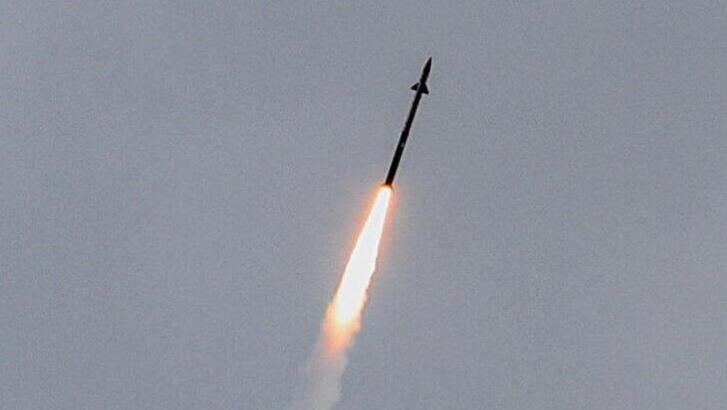 יירוט של כיפת ברזל באזור הצפון בעקבות ירי  רקטות של חיזבאללה מלבנון