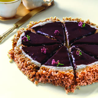 טארט פצפוצי אורז עם חלווה ושוקולד