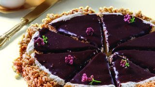 טארט פצפוצי אורז עם חלווה ושוקולד