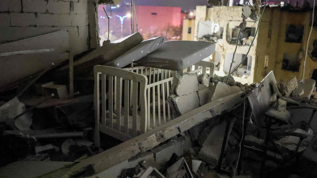 אחת הדירות שנפגעו