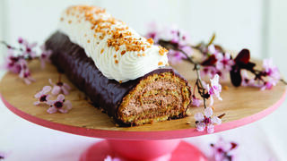 רולדת אגוזים במילוי קרם קפה וקוקוס