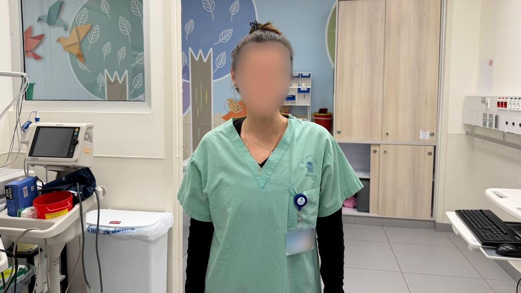 'Both in the hospital and in the military, we work according to structured protocols' (Photo: Sourasky Medical Center) רס"ן במיל' ד"ר א', רופאת ילדים בבית החולים איכילוב ורופאה בחיל האוויר