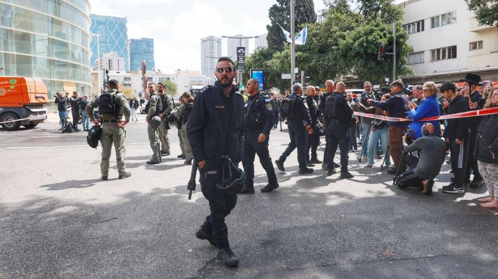 זירת נפילה בתל אביב