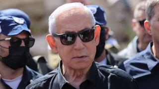 נתניהו בזירה בדימונה