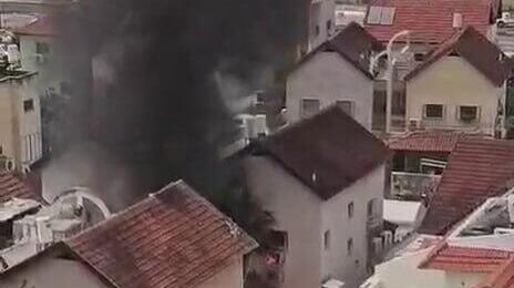 זירת נפילה בפתח תקווה