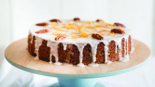 עוגת תפוזים  ואגוזים 