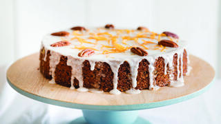 עוגת תפוזים  ואגוזים 