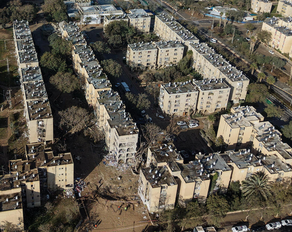 זירת הפגיעה בערד