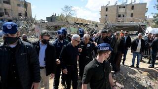 נתניהו בזירה בדימונה