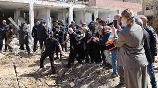 נתניהו בזירה בדימונה