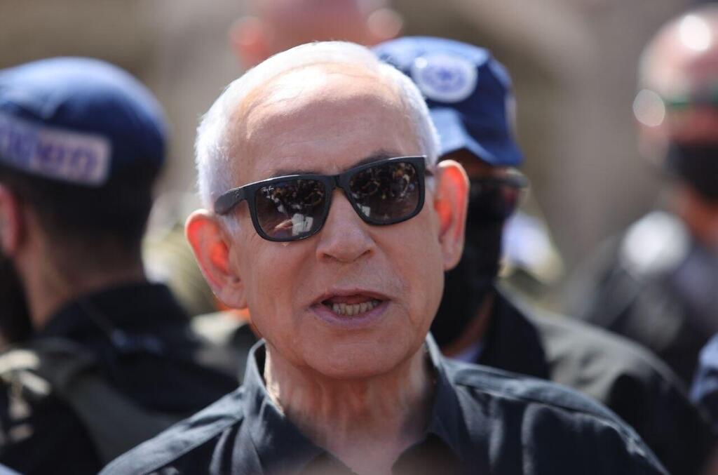 נתניהו בזירה בדימונה