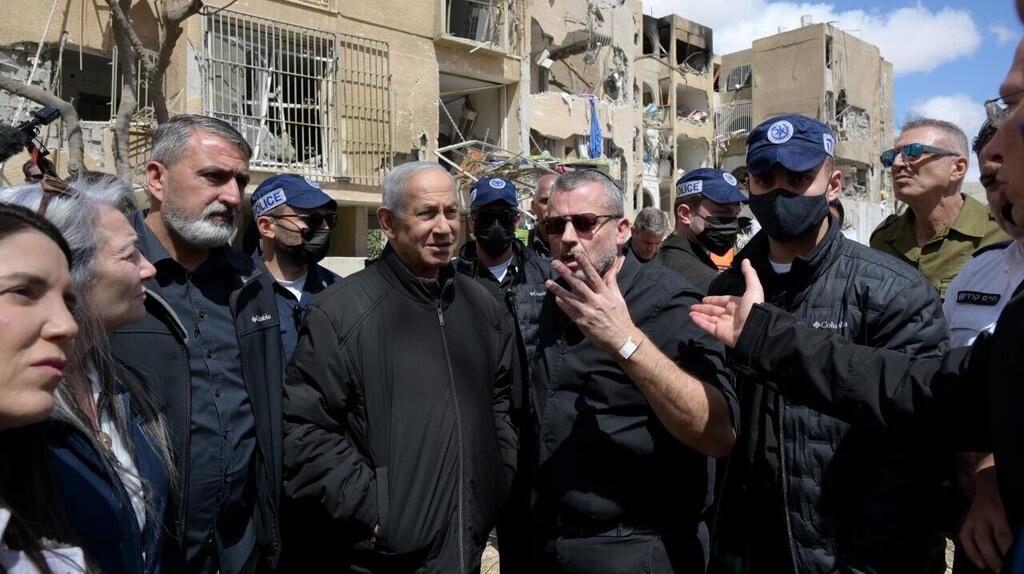 ראש הממשלה בזירה בערד