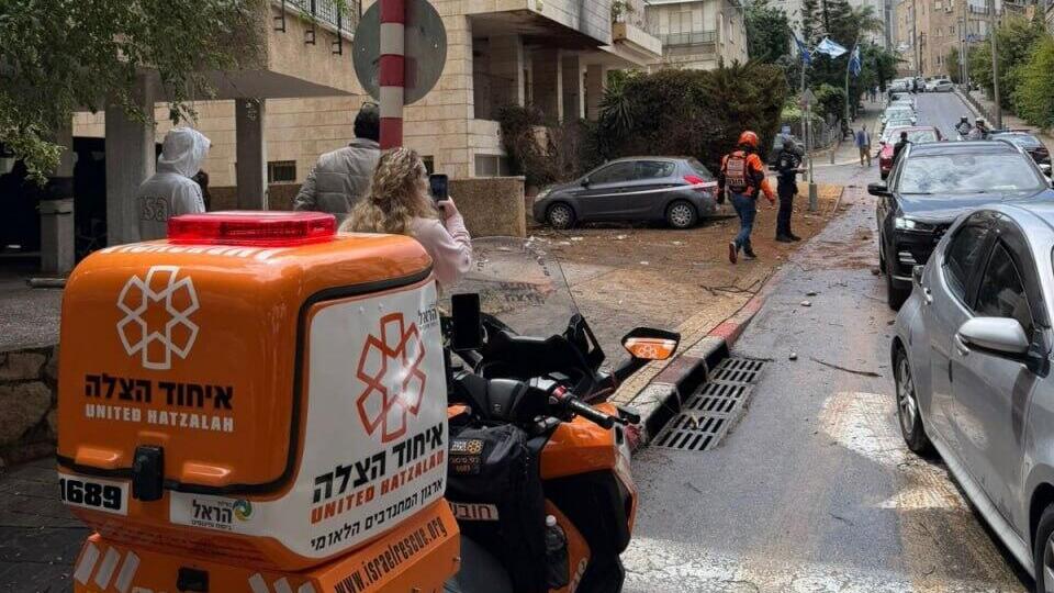 נפילה בתל אביב