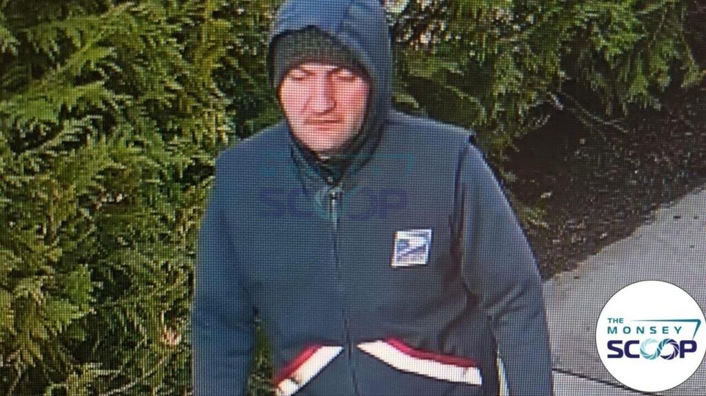 Подозреваемый (Фото: The Monsey Scoop) הדוור החשוד במעשה