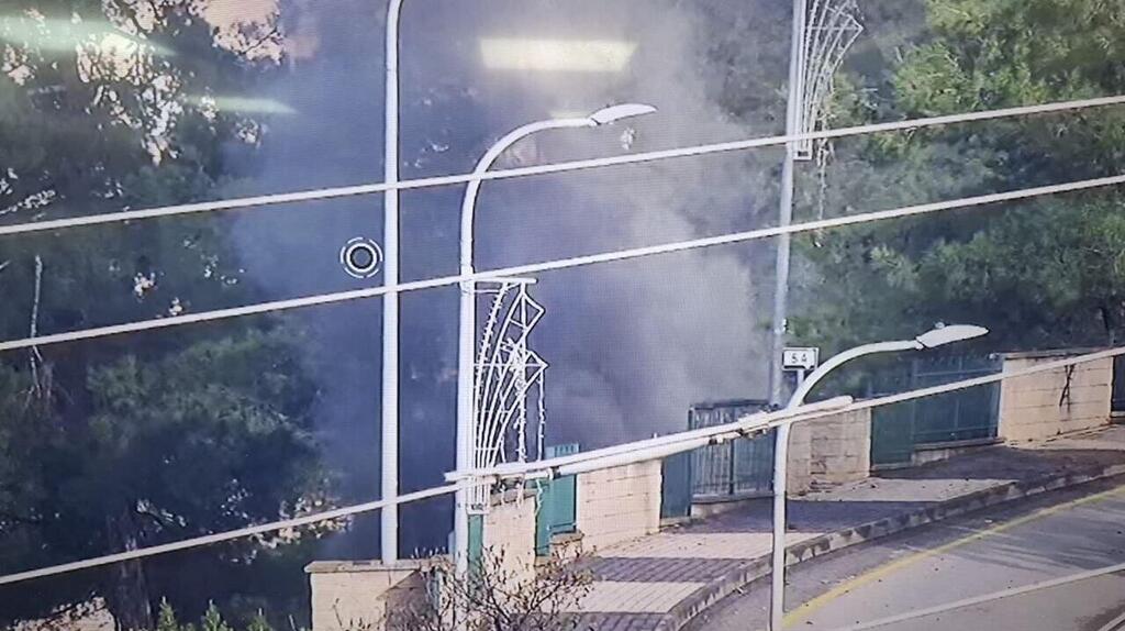 נפילת שברי מיירט בצפת