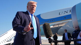 נשיא ארה"ב דונלד טראמפ 