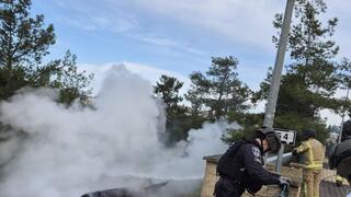 נפילת שברי מיירט בצפת