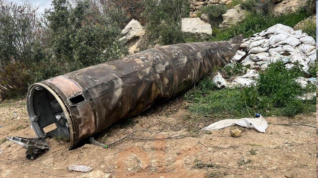 שריד מטיל שיורט ליד חברון