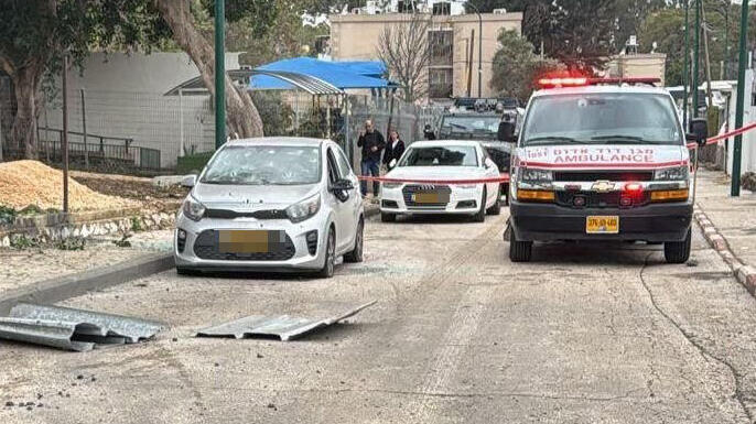 זירת נפילה בקריית שמונה