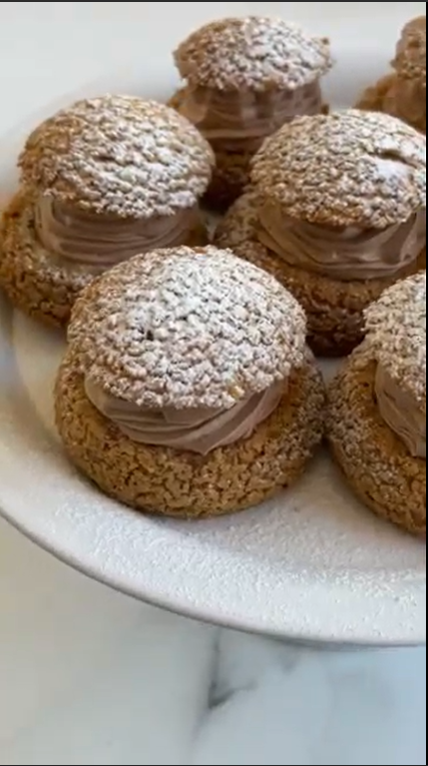 Passover cream puffs
(Photo: Maya Hilel) פחזניות כשרות לפסח