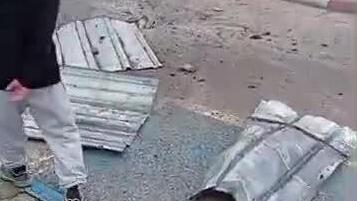 זירת נפילה בקריית שמונה