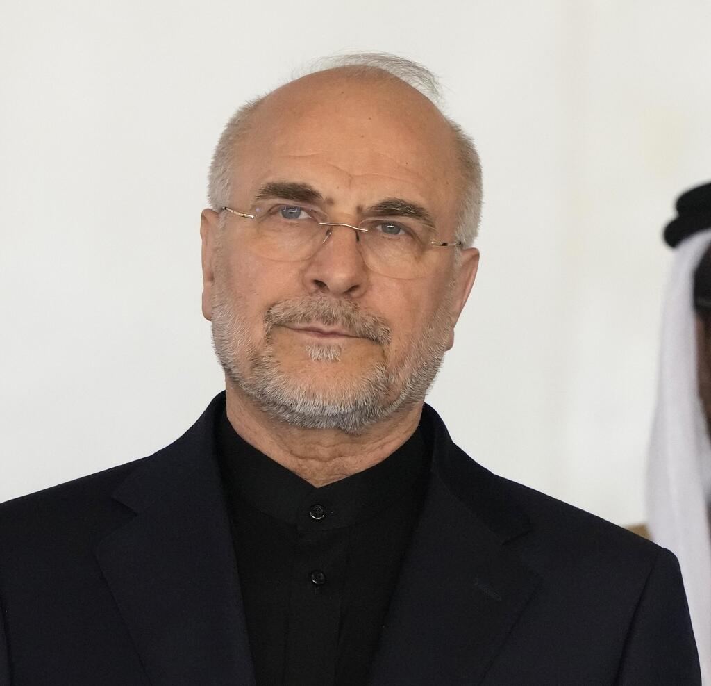 Iranian Parliament Speaker Mohammad Bagher Ghalibaf (Photo: AP Photo/Eraldo Peres) מוחמד באקר קאליבאף