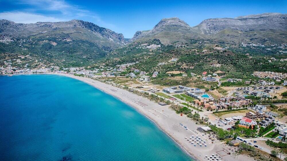 חוף פלאקיאס בדרום כרתים, יוון 