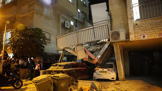 פגיעה במבנה בבני ברק