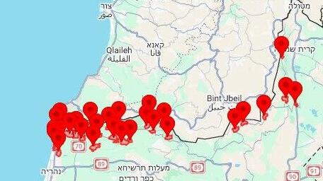 אזעקות בצפון