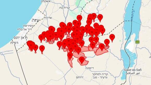 אזעקות בדרום