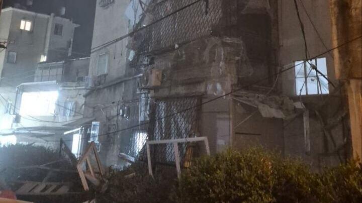 הפגיעה בבניין בבני ברק