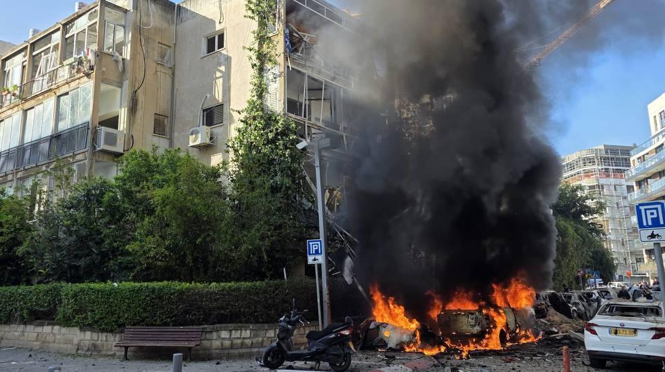 פגיעה בתל אביב