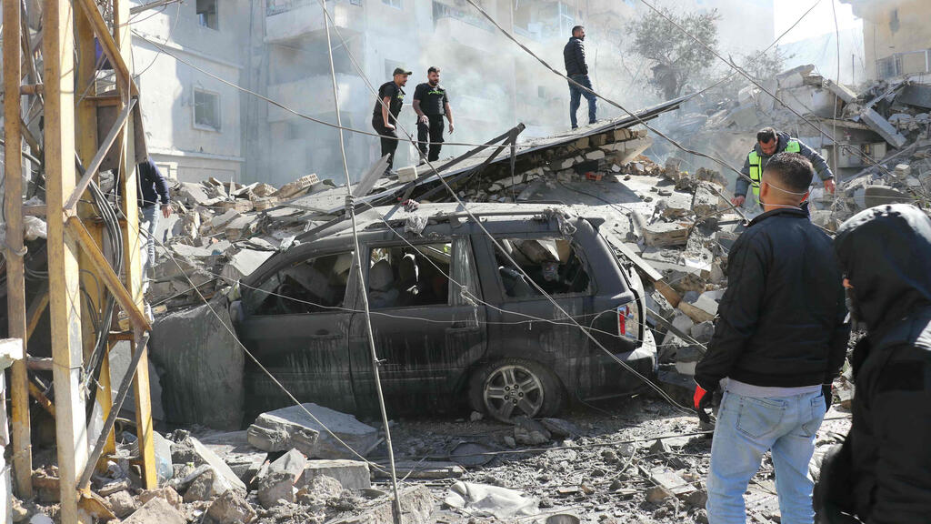 צור לבנון תקיפות צה"ל