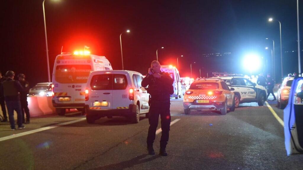 זירת הפגיעה במחניים