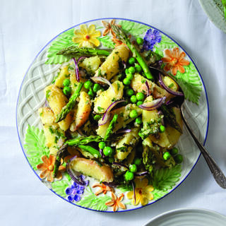 סלט תפוחי אדמה ירוק