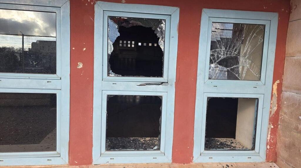 נזקים בבית ספר בכרמיאל