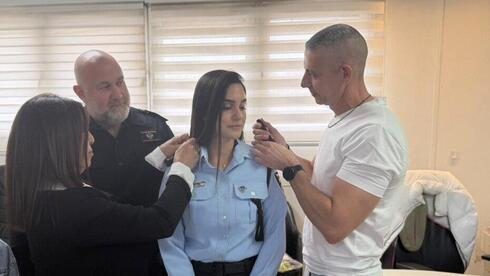 הענקת הדרגה של רינת סבן