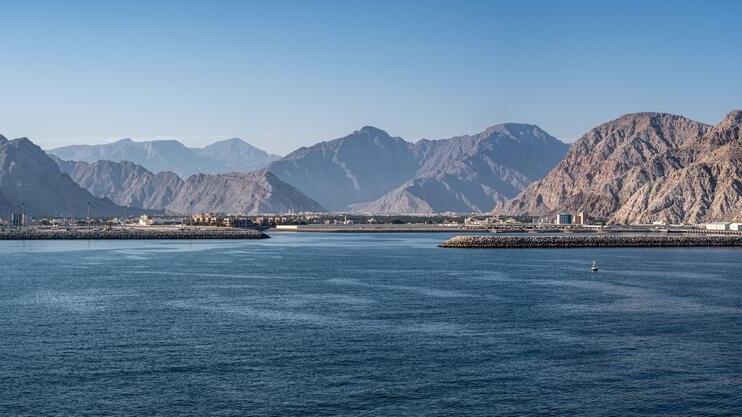 Khasab, Oman, Strait of Hormuz (Photo: CeltStudio/ Shutterstock) ח'סב עומאן מצר הורמוז