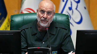 יו"ר הפרלמנט האיראני מוחמד באקר קאליבאף 