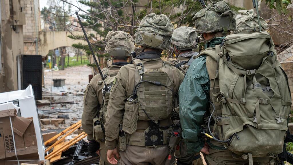 36th Division forces in southern Lebanon (Photo: IDF Spokesperson's Unit) כוחות אוגדה 36 ממשיכים להעמיק את הפגיעה בתשתיות הטרור של חיזבאללה בדרום לבנון