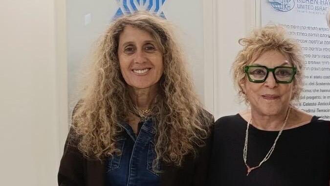 Dr. Nitsa Nacasch-Axelrod and Prof. Edna B. Foa מימין לשמאל: פרופ' עדנה פואה קאהן וד"ר ניצה נקש-אקסלרוד