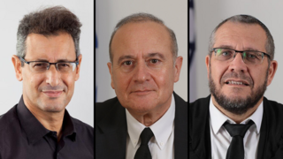 השופט אילן סלע, השופט יוסף אלרון, פרופ' אסף מידני