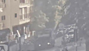 פגיעת הטיל אתמול בתל אביב