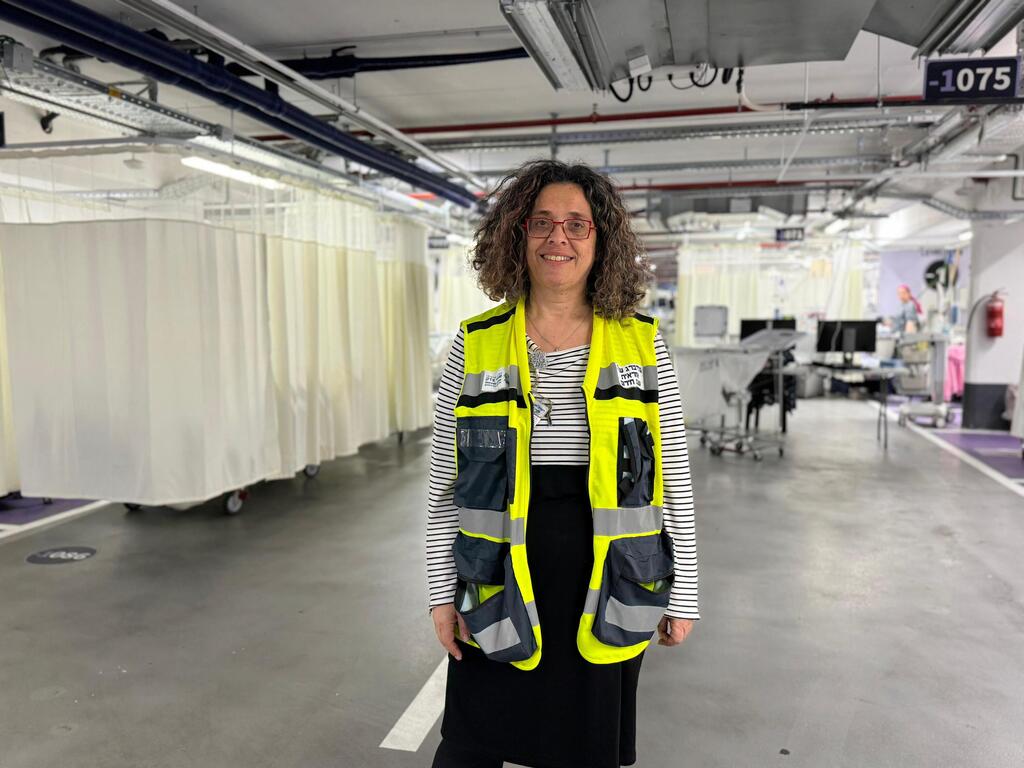 Sarah Goldberg, deputy director of nursing and emergency preparedness (Photo: Shaare Zedek Medical Center) שרה גולדברג - המרכז הרפואי שערי צדק