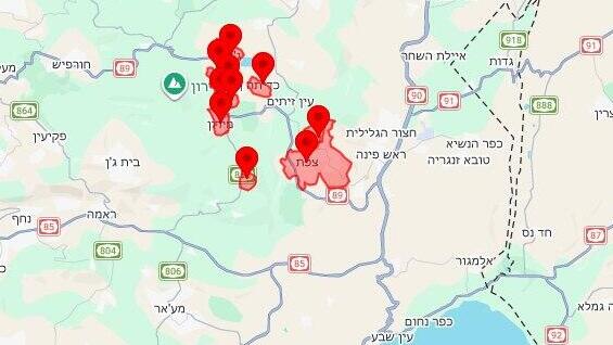  Тревога на севере Израиля 