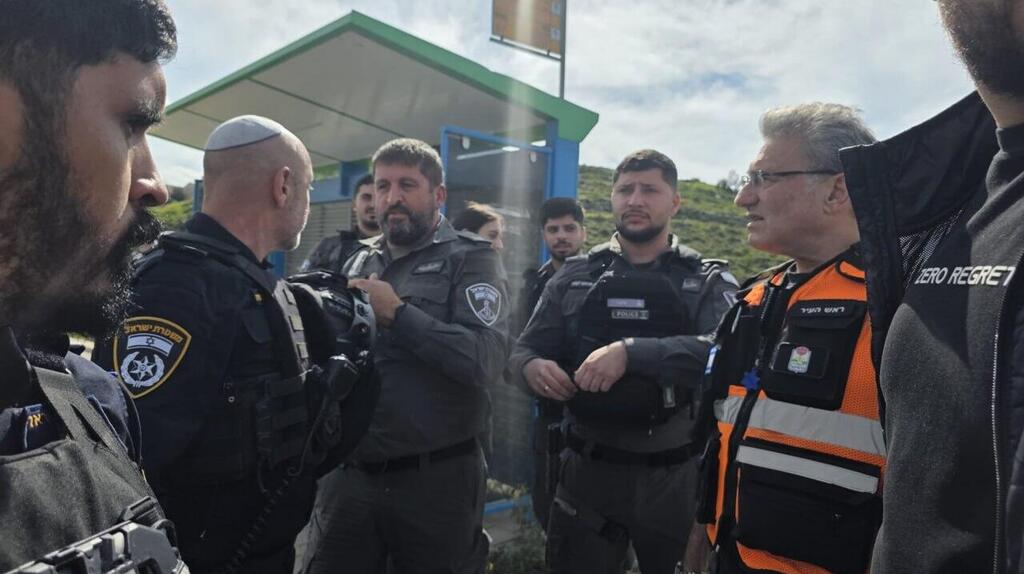 זירת פגיעה בכרמיאל