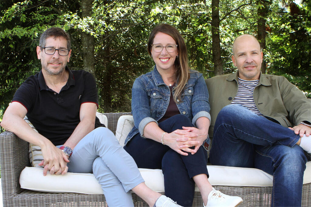 Dimer co-founders Gidon Coussin, Caroline Hodge and Sarig Reichert (Photo: Jai Catalano) Dimer co-founders