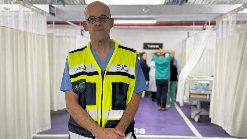 Prof. Ofer Merin, director general of Shaare Zedek Medical Center (Photo: Shaare Zedek Medical Center ) פרופ' עופר מרין - המרכז הרפואי שערי צדק