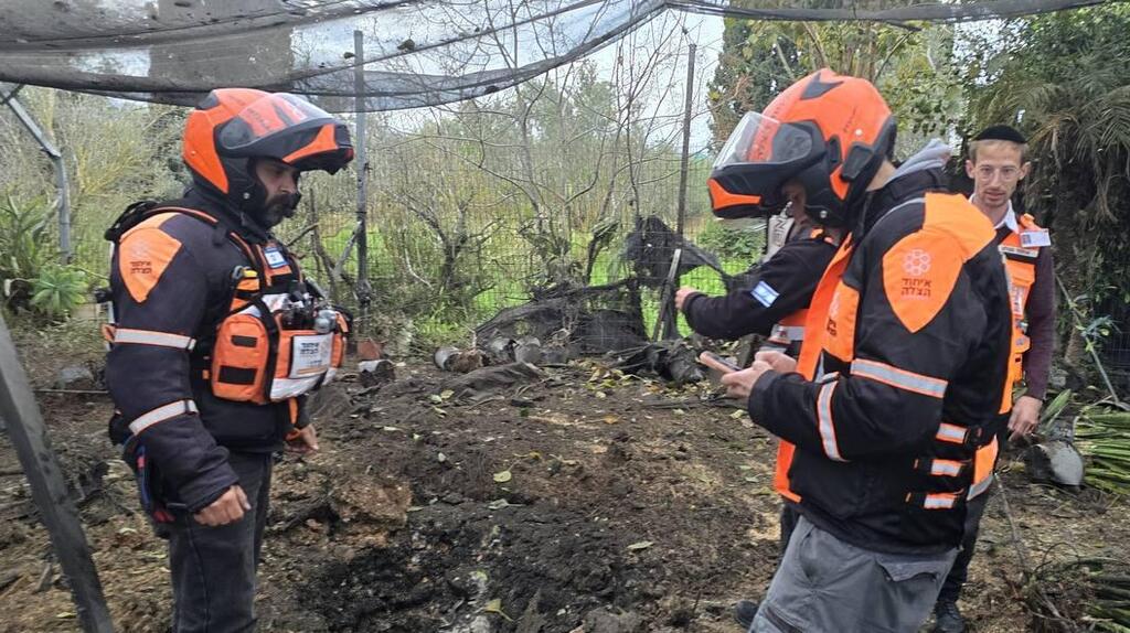 זירת הנפילה בסמוך לקריית אתא